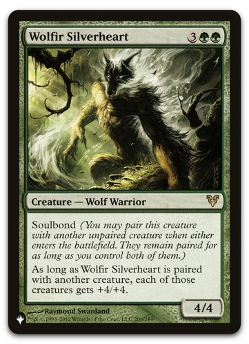 Wolfir silverheart 206 - wolfir, #206/244