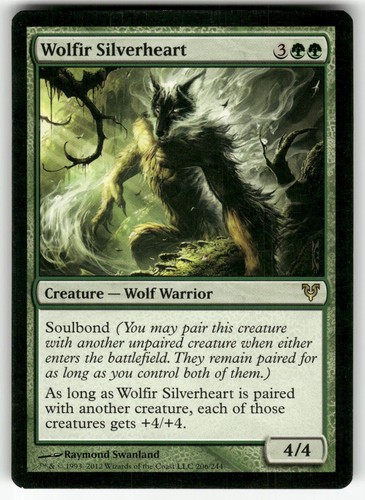 Wolfir silverheart 206 rara - silverheart,