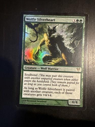 Mtg foil wolfir silverheart - foil,
