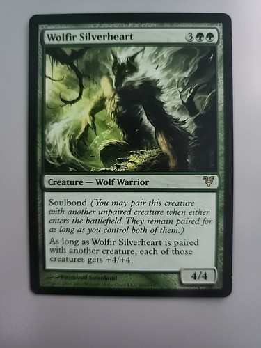 Mtg wolfir silverheart - wolfir,