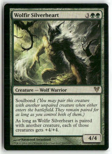 Wolfir silverheart 206 - 206, rara