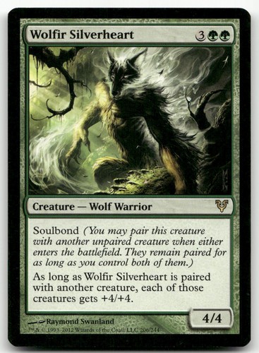 Wolfir silverheart 206 rara - wolfir,