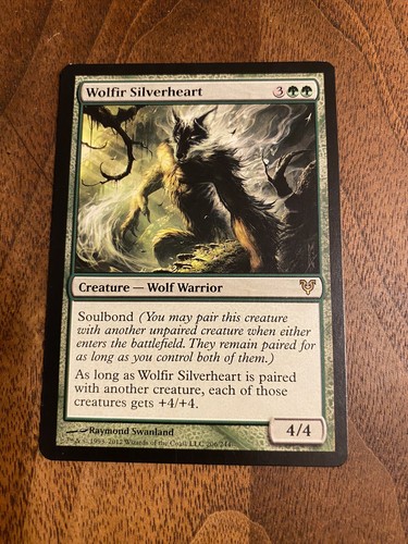 Mtg wolfir silverheart the - wolfir,