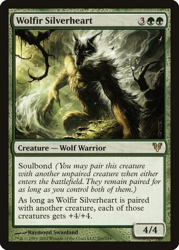 Wolfir silverheart avacyn - silverheart,